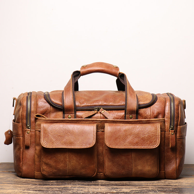 The Finest 'On-Go' Retro Nubuck Leather Bag