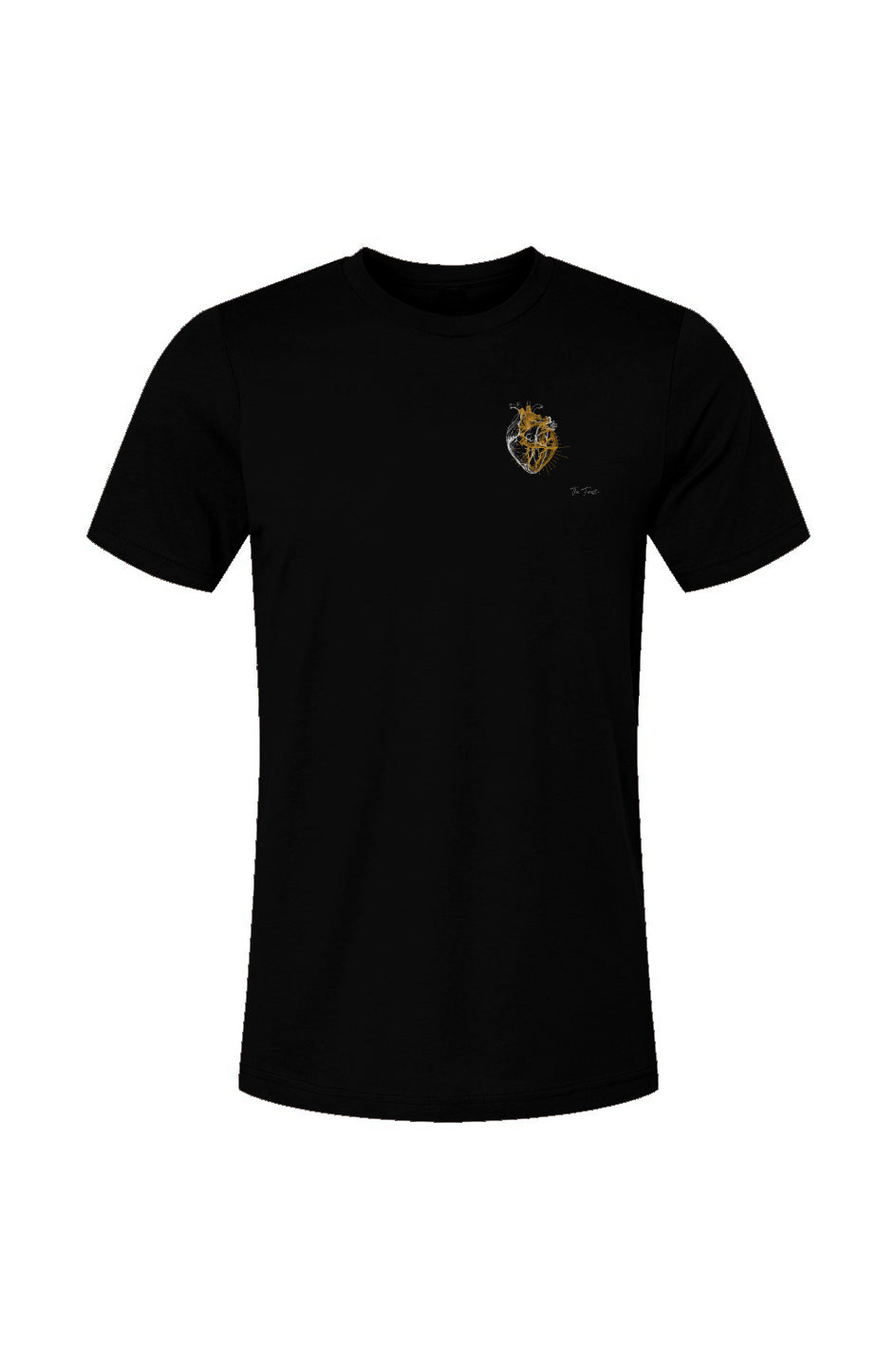 &amp;#39;Gold Heart/ Dare To Live T-Shirt (New)