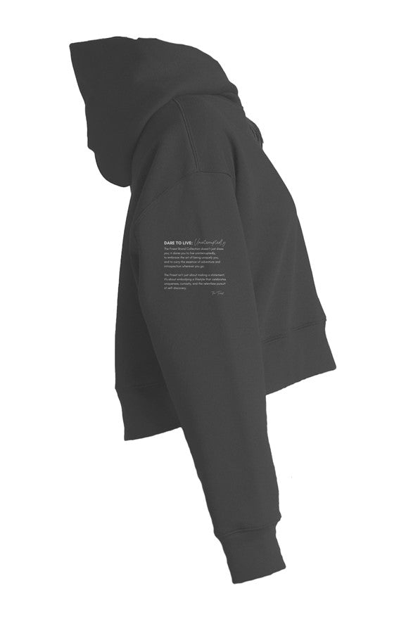 Iam Divine 2 Wo Crop Top Hoodie 