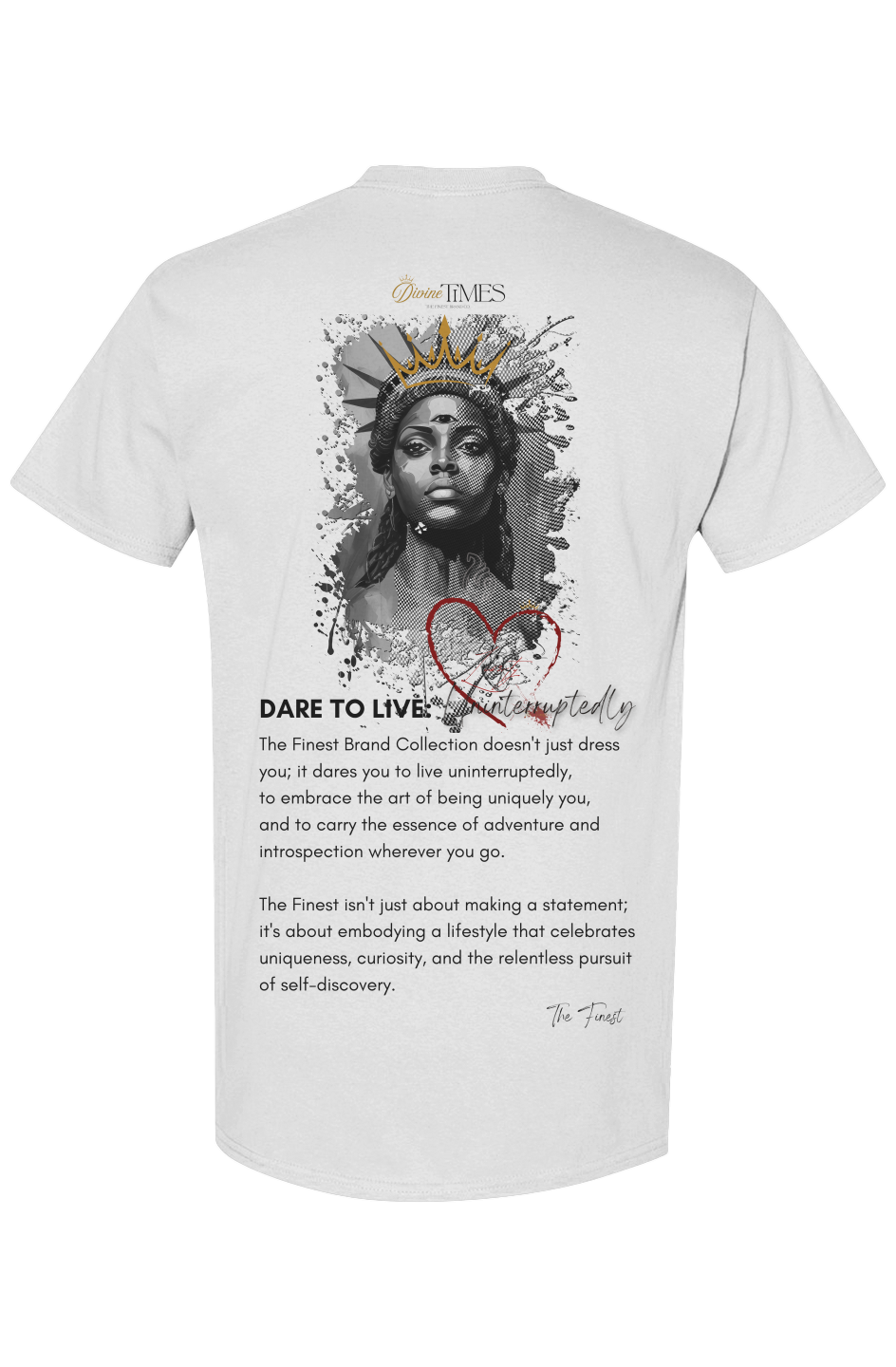 Liberty's Divine Custom White Tee