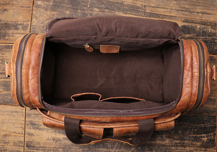 The Finest 'On-Go' Retro Nubuck Leather Bag