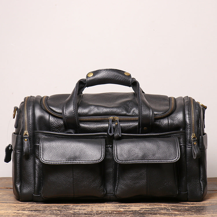 The Finest 'On-Go' Retro Nubuck Leather Bag