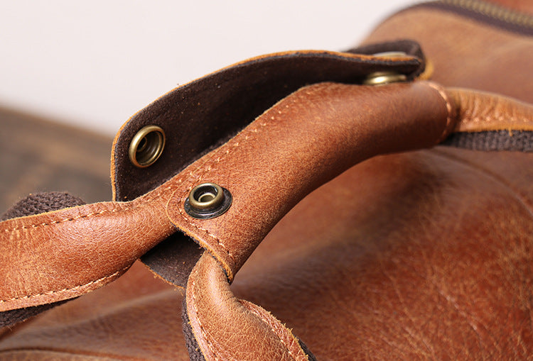 The Finest 'On-Go' Retro Nubuck Leather Bag